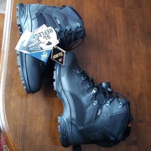 Haix mission black work boots